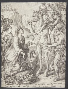 Abigail beruhigt David