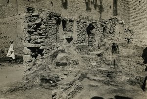 Ruinen der Kirche im Kloster St. Simeon, Assuan, Ägypten von Ugo Monneret de Villard
