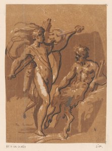 Wettbewerb zwischen Apollo und Marsyas