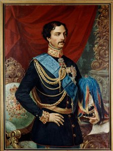 Karl von Bourbon Parma (1799-1883), Herzog von Parma - Karl III. von Bourbon (1823-1854) 19. Jahrhundert von Ulisse Passani