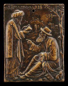 Aristoteles und Alexander von Aphrodisias, frühes 16. Jahrhundert