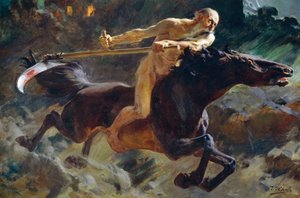 Der Reiter der Apokalypse, von Ulpian Checa Sanz (1860-1916)
