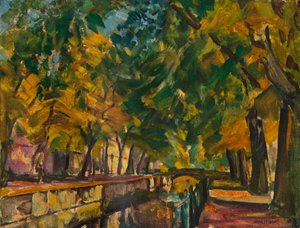 Kanal in Potsdam, ca. 1926 von Ulrich Hubner