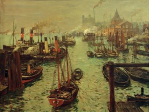 Der Hamburger Hafen von Ulrich Hubner