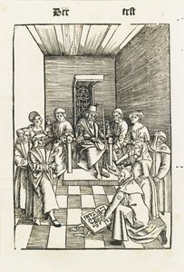 Jüdischer Eid aus dem Laienspiegel, Augsburg, 1509