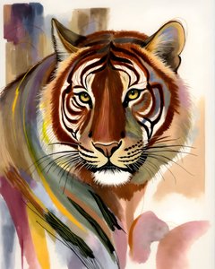 Tigerblick: Die ungezähmte Aura von Uma Gokhale
