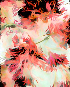 Lebendiges Blumenabstrakt