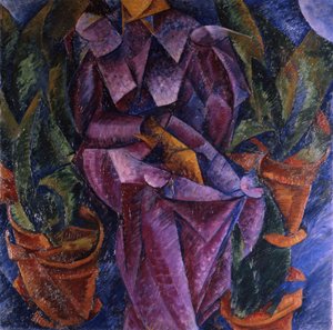 Komposition spiralförmig, 1913 von Umberto Boccioni