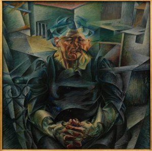 Horizontale Konstruktion von Umberto Boccioni