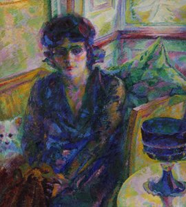 Porträt von Signora Cragnolini Fanna, 1916 von Umberto Boccioni