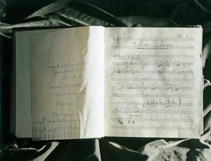 Die erste Seite von "Andrea Chenier" von Umberto Menotti Maria Giordano von Umberto Giordano