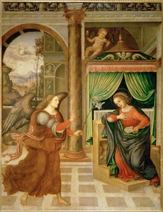 Verkündigung, spätes 15. oder frühes 16. Jahrhundert