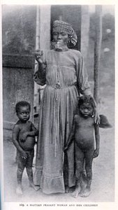 19345N HAITI Haitianischer Bauer von Unbekannt