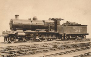 2.6.0. Mischverkehrslokomotive Nr. B343, frühes 20. Jahrhundert