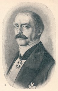 Otto von Bismarck in vier Phasen seiner Karriere von Unbekannt