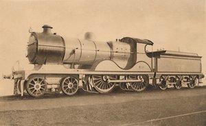 4.4.0. Schnellzuglokomotive Nr. A. 781, frühes 20. Jahrhundert