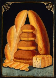 Ein Bäckereischild, frühes 20. Jahrhundert