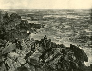 Eine Küstenszene in Warrnambool, 1901