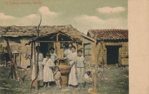 Eine kubanische Landfamilie, 1908 von Unbekannt