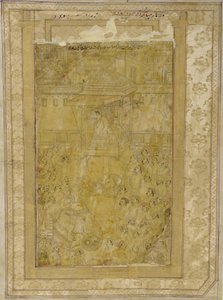 Ein Darbar von Jahangir, frühes 17. Jahrhundert