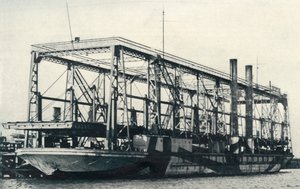 Eine schwimmende Eisenbahn, 1922