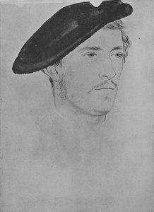 Ein Gentleman: Unbekannt, nicht von Holbein, 16. Jahrhundert, 1945