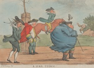Ein Hagelsturm, 1800-1820