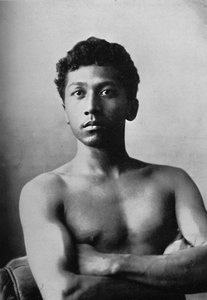 Ein hawaiianischer Jugendlicher, Honolulu, 1902