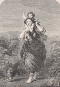 Eine Liebesarbeit, aus der Illustrated London News, 24. März 1860 von Unbekannt