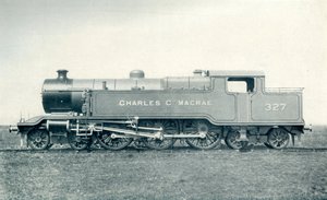 Eine große Tenderlokomotive, 1922