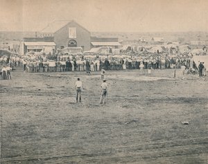 Eine Massenversammlung in Bulawayo, ca. 1900
