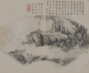 Eine Seite aus dem Jie Zi Yuan von Unbekannt