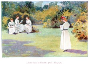 Eine ruhige Ecke in Bournville, 1892