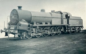 Eine bemerkenswerte Lokomotive auf der Midland, 1922