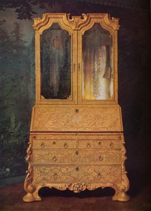Ein königliches Schreibtischmöbel, um 1725