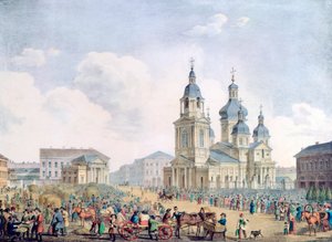 Eine russische Stadt, 19. Jahrhundert