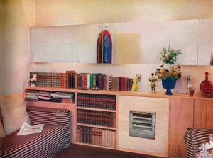 Eine platzsparende Wohnung, 1935