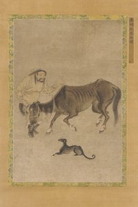 Ein Tartar, ein mageres Pferd und ein Hund von Unbekannt