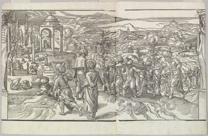 Eine türkische Beerdigung aus dem Fries Ces Moeurs et fachons de faire de Turcz Customs and Fas, 1553