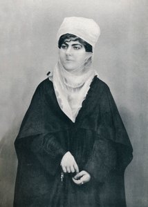 Eine türkische Dame in Outdoor-Kostüm, 1912 von Unbekannt
