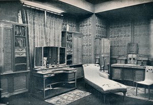 Ein Ankleidezimmer von Georges de Feure 1868-1943, 1900