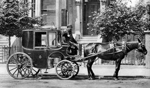 Pferdekutsche, London von Unbekannt