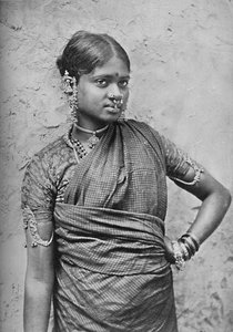 Eine Nautch-Tänzerin, Madras Präsidentschaft, 1902