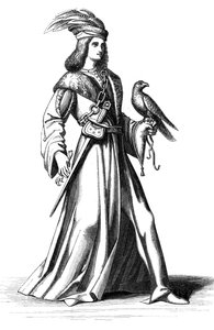 Ein Edelmann aus der Provence, Frankreich, 15. Jahrhundert, 1849