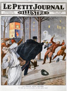 Eine Polizeischießerei, 4. Januar 1925 von Unbekannt