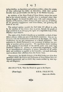 Eine Ermahnung zum Thema Sklavenhandel, 1789, 1965