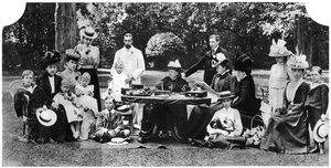 Eine königliche Familienfeier im Osborne House, Isle of Wight, ca. 1890-1900, 1935 von Unbekannt