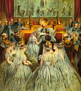Eine königliche Hochzeit, ca. 1850