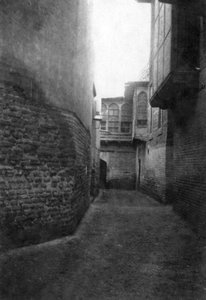 Eine Straße in Bagdad von Unbekannt