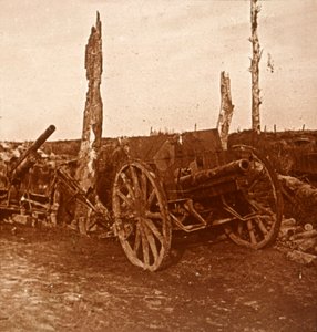 Verlassene Kanonen, ca. 1914-1918